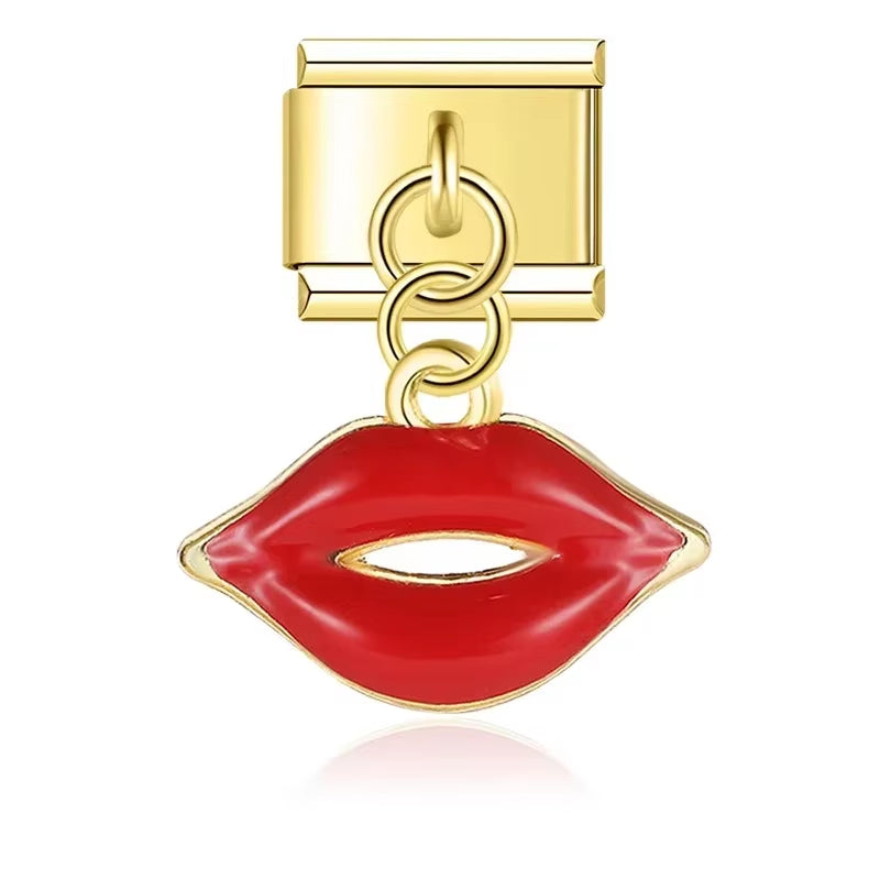 Rote Lippen